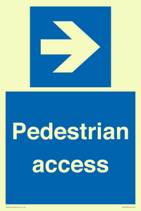 Pedestrian access